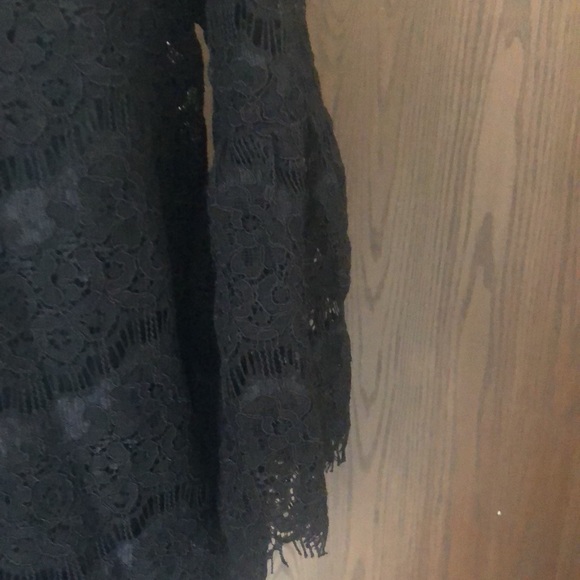 NWT lace black blouse - Picture 6 of 7
